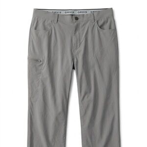 Orvis Men's Tech Performance Pants - Gray - Size 40x30